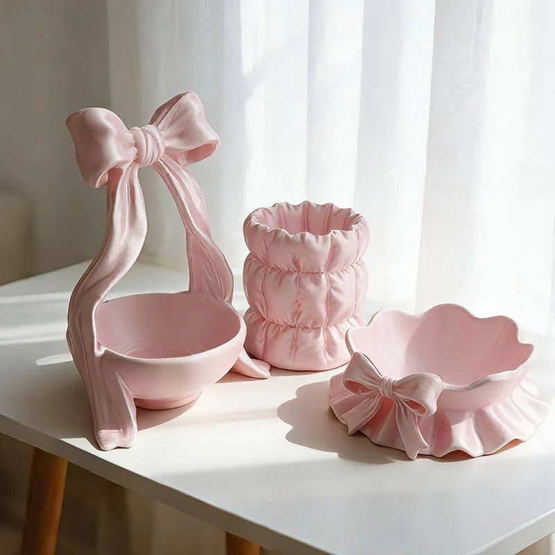3D Printed Jewelry Tray Princess Dress Shape Makeup Brush