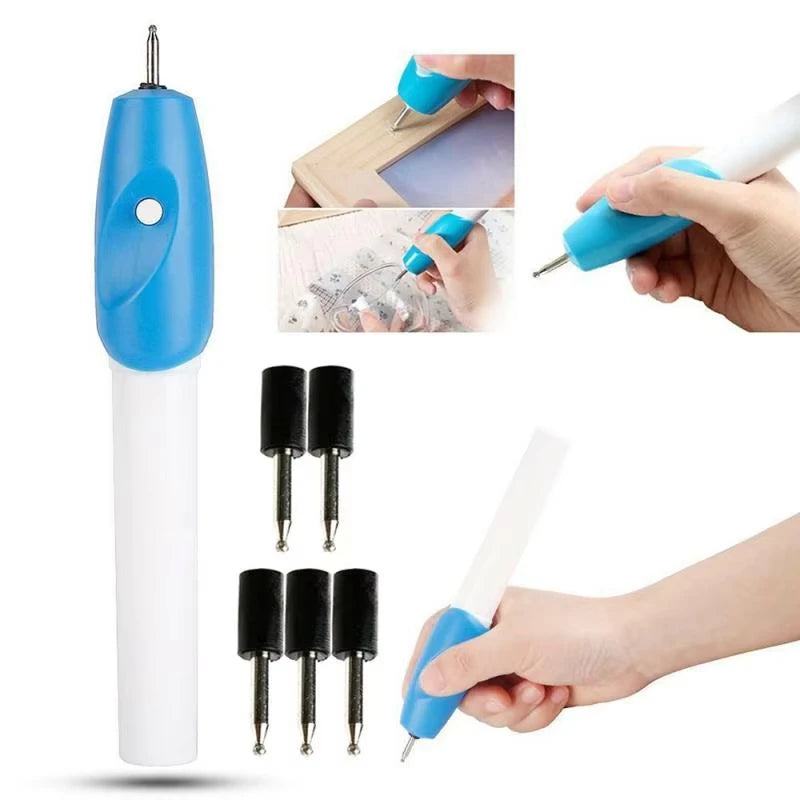 Mini Handheld Carving Pen DIY Plastic Wood Glass Stone Carving Tool Mini Electric Carving Machine Portable Electric Tools