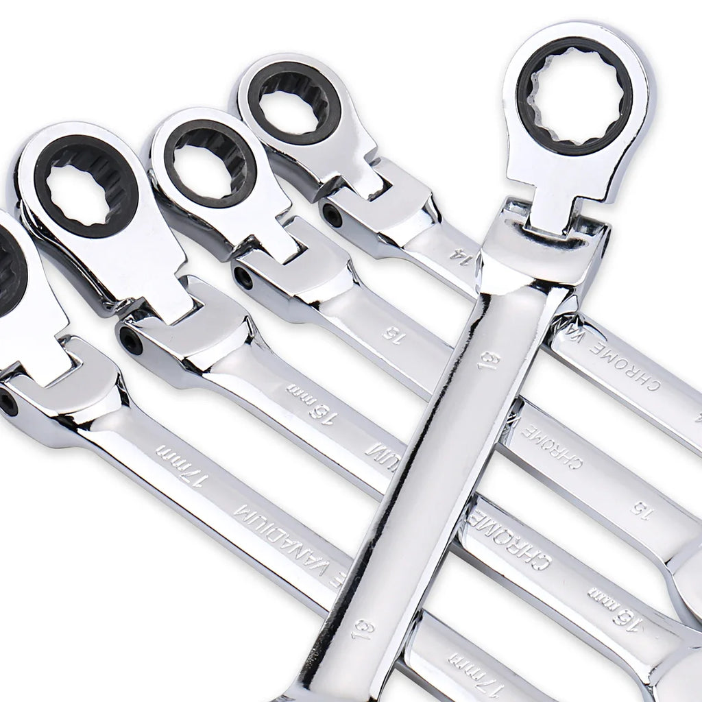Ratchet Wrench Of Keys Spanner Set Hand Tool 72-Tooth