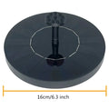 Waterfall Fountain Mini Solar Water Fountain Pool Pond Garden Decoration Outdoor Bird Bath Solar Powered Fountain Floating Water