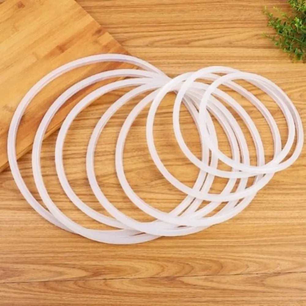 20-32cm Pressure Cooker Seal Ring Rubber Replacement Silicone Clear Gasket Kitchen Tool Heat Resistant