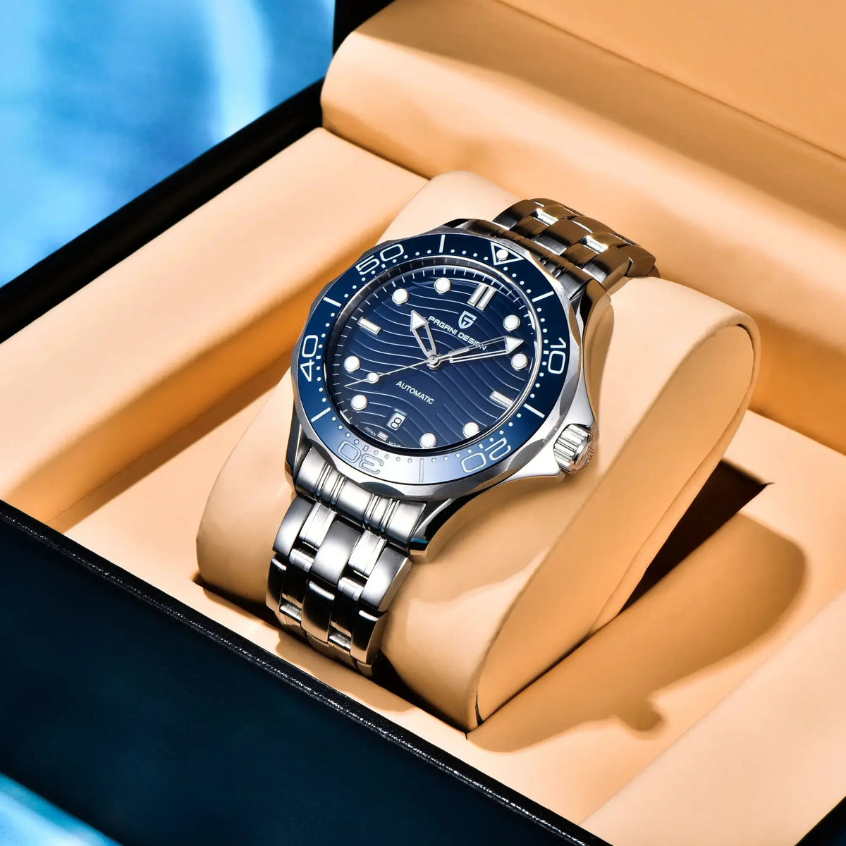 PAGANI DESIGN New V2 Waves Men's Watches 200M Diving