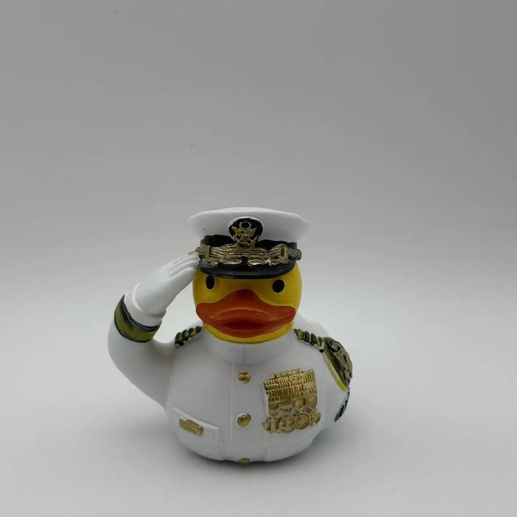 Captain's Duck Cruise Ornament Desktop Car Decoration Cross-Border New Product Unique Gift for Friends