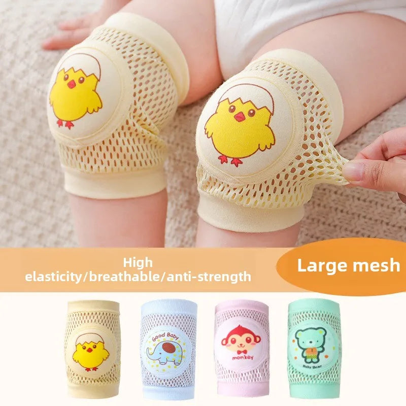 1Pair Baby Knee Pads Thin Summer Infant Crawling Protector