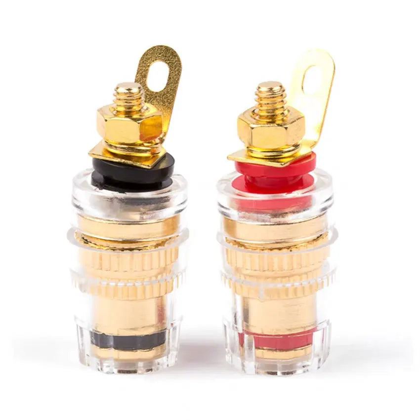 Binding Post Banana Plug Connector Audio Jack Socket For