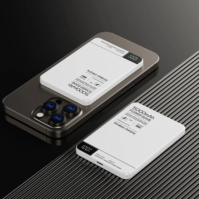 10000mAh Power Bank Magnetic Qi Wireless Charger PD20W Super Fast Charging Powerbank For Magsafe iPhone Samsung Huawei Xiaomi