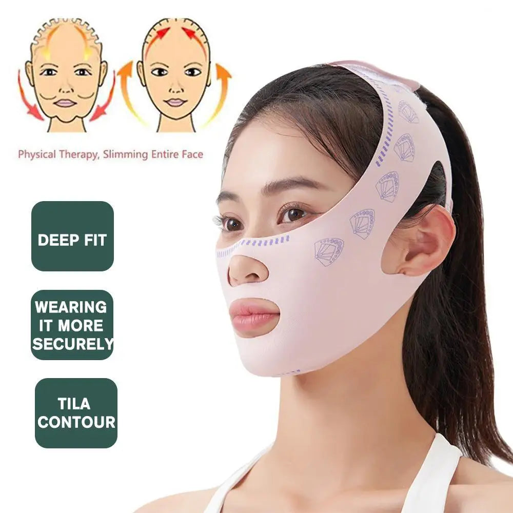 Chin Cheek Slimming Bandage V Shaper V Line Lifting