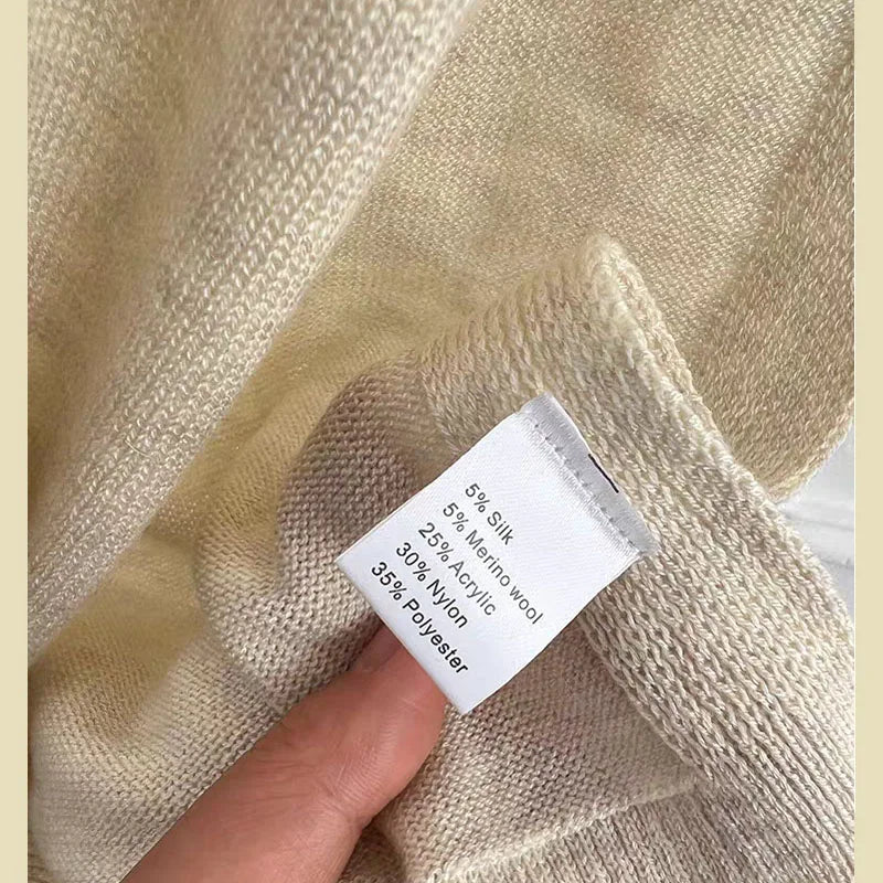 Korean Knitted Shawl Summer Fashionable Versatile Fake Collar Neck Guard Knotted Cape Shoulder Scarf Solid Color Scarve Women