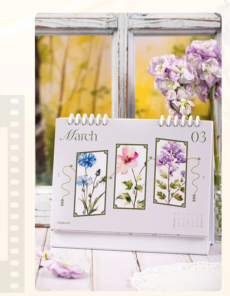 30 pcs film and Flowers Plant Stickers pack Creativity PET Decorative Sticker for DIY Diary Scrapbooking Junk Journal Supplies