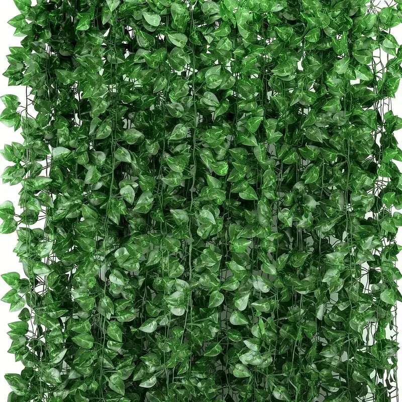 Artificial Green Ivy Leaf Rattan Creeper Leaves Vine Hanging