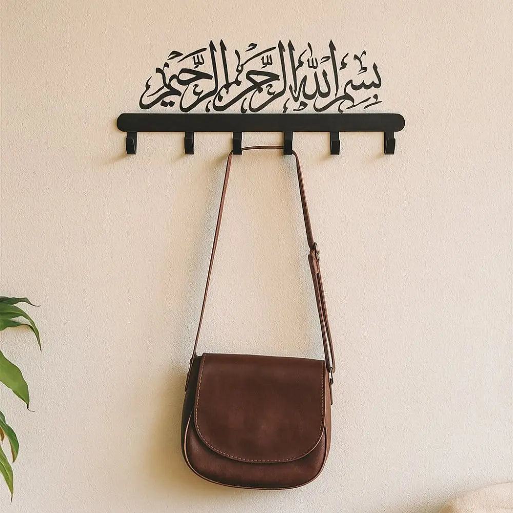 Practical Rust-Resistant Wall-Mounted Keys Holder Durable Stylish Towel Coat Rack Decorative Towel Holder For Entryway