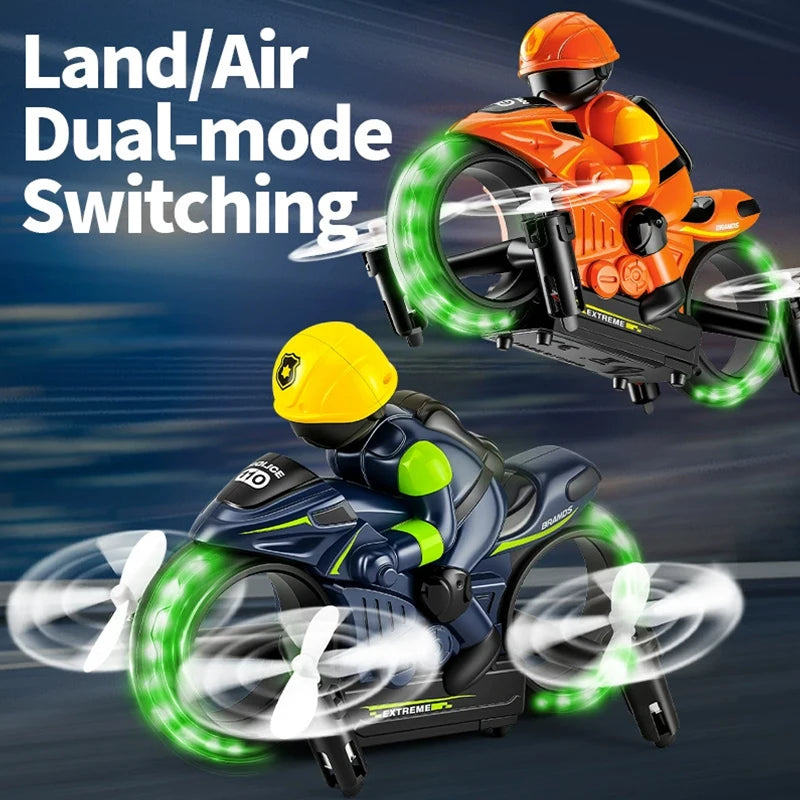 2IN1 RC Car and RC Drone Land and Air