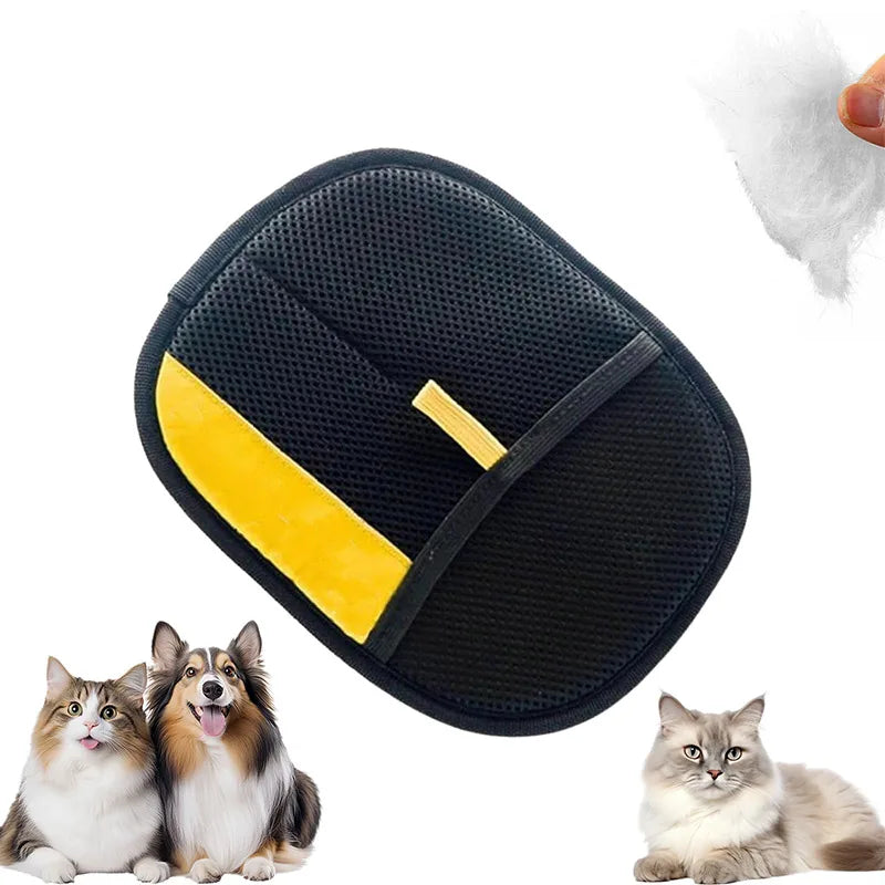 Pet Electrostatic Hair Removal Gloves Dog Cat Hair Removal Brush Gloves Hair Adhesive Gloves Carpet Clothing Hair Cleaning Brush