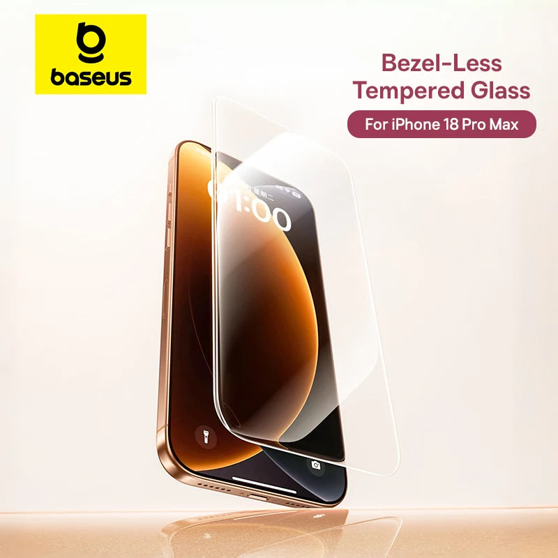 Baseus Tempered Glass For iPhone 18 17 Pro Max