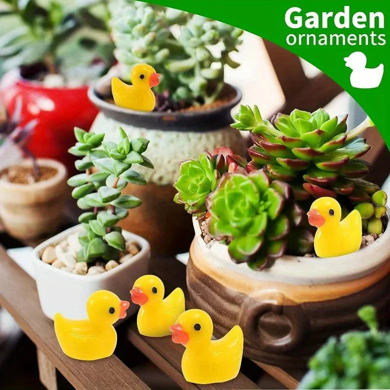 Mini Resin Ducks Yellow Tiny Ducks Mini Ducks Bulk
