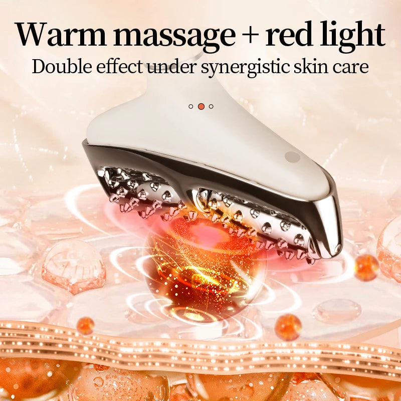 K-SKIN EMS Face Beauty Instrument Beauty Neck Massager Micro-Current Vibration Color light Senility Face Massager  Skin Care