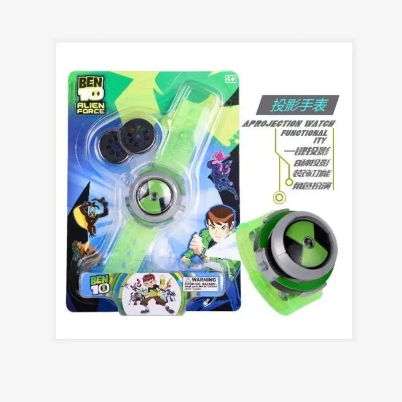 Anime Ben10 Figures Omnitrix Ben Tennyson Projection Sounds Lights