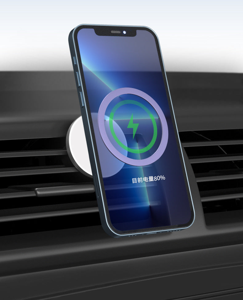 Magnetic Plate Ring Metal Sticker Phone Case for Magsafe IPhone 14 13 15 16 Pro Max Plus Support Wireless Charger Macsafe Cover