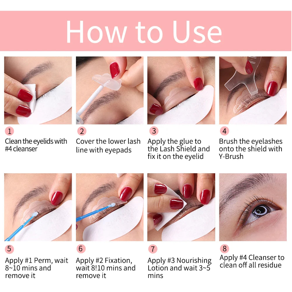 ICONSIGN Upgrade Version Lash Lift Kit Lifting Eyelashes Lasting