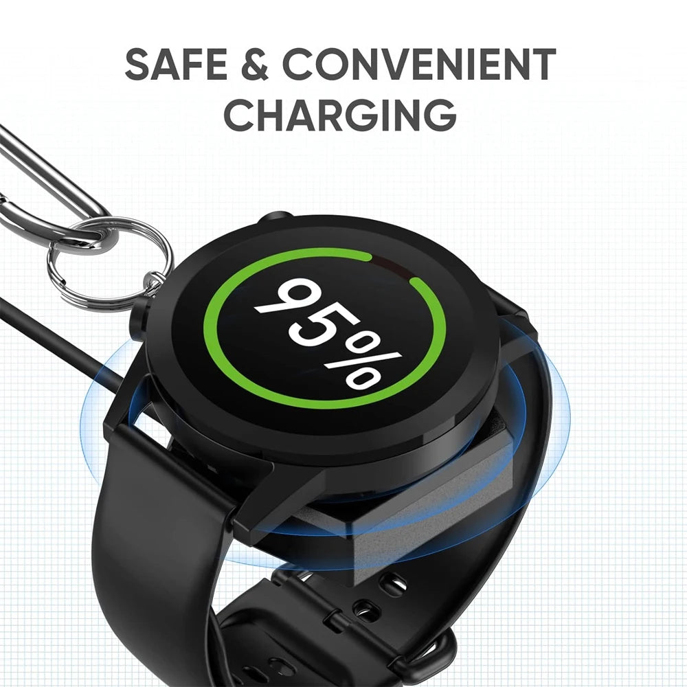 Portable Charger for Samsung Galaxy Ultra 2025/Watch 8/ 7/6 Classic/5/5 Pro/Active 2/Watch4/3 Magnetic Keychain Wireless Charger