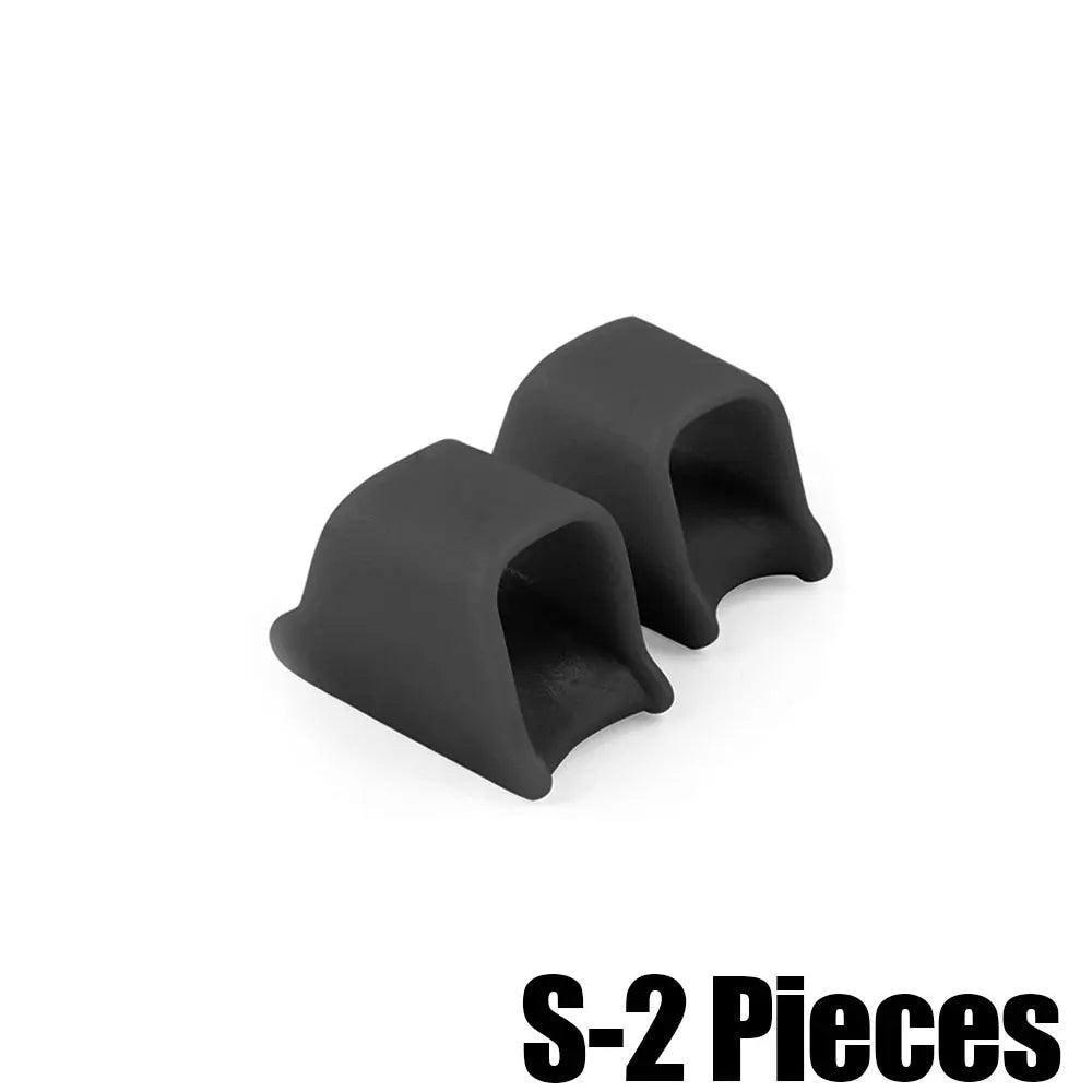 2Pcs Hammer Toe Corrector Hammertoe Straightener for Curled Crooked Bent Claw and Overlapping Toes Bunion Pads Protective Pad