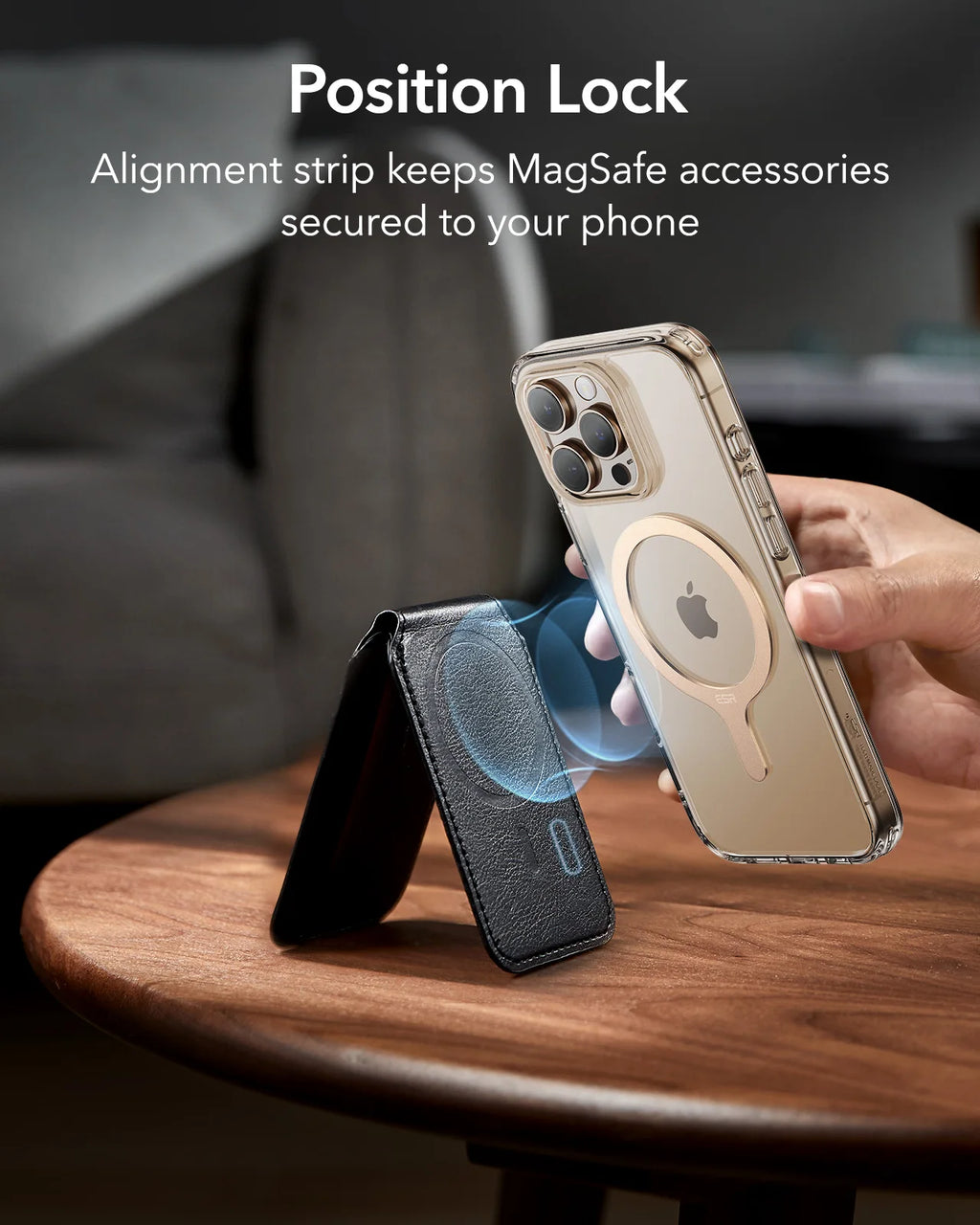 ESR for MagSafe Ring Magnet (HaloLock) Universal Magnetic Wireless Charger Kit for iPhone 17/16/15/14/13/12&Galaxy S26/25/24/23