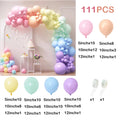 Pastel Rainbow Balloon Arch Garland Kit 1st Birthday Party