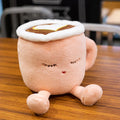 ZU 20/30cm Latte Art Coffee Cup Plush Toy Cute Home Kitchen Decor Matcha Flavor Drink Tea Soft Dolls