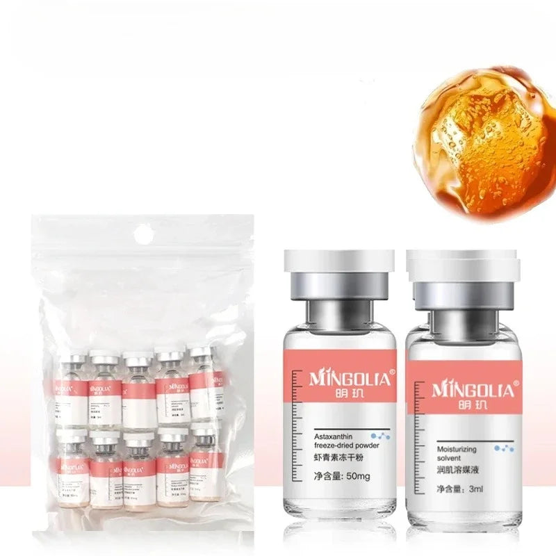 Astaxanthin Peptide Freeze-dried Powder, Nicotinamide Essence, Skin Care Set