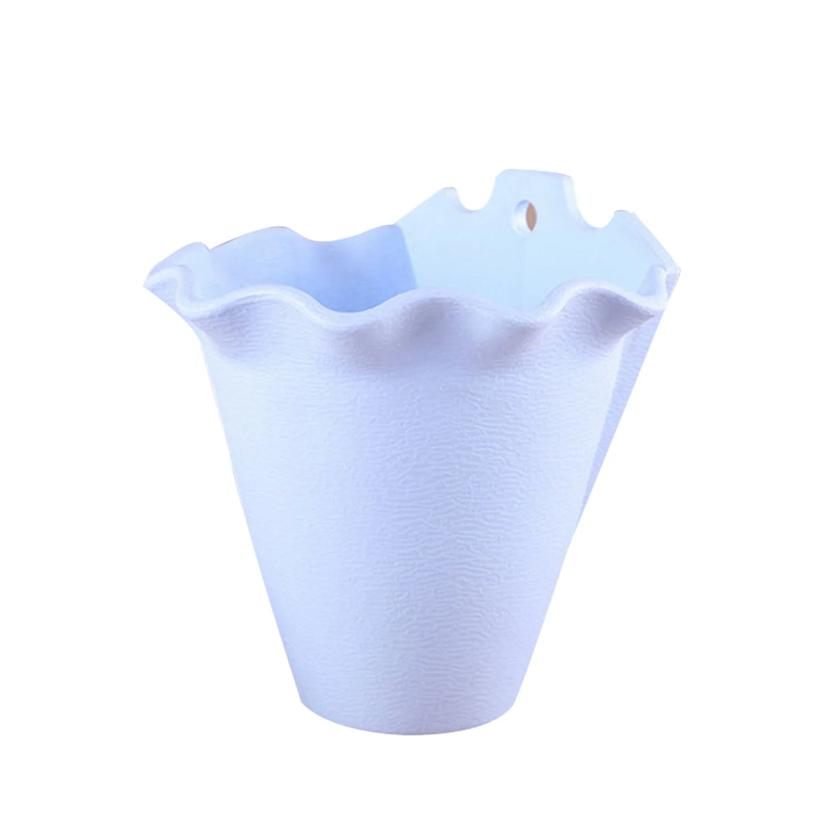 Flower Pot Wall-mounted Plastic Wall Hanging Container Basket Flowerpot for Outdoor Garden Balcony Planter Bucket Home Decor