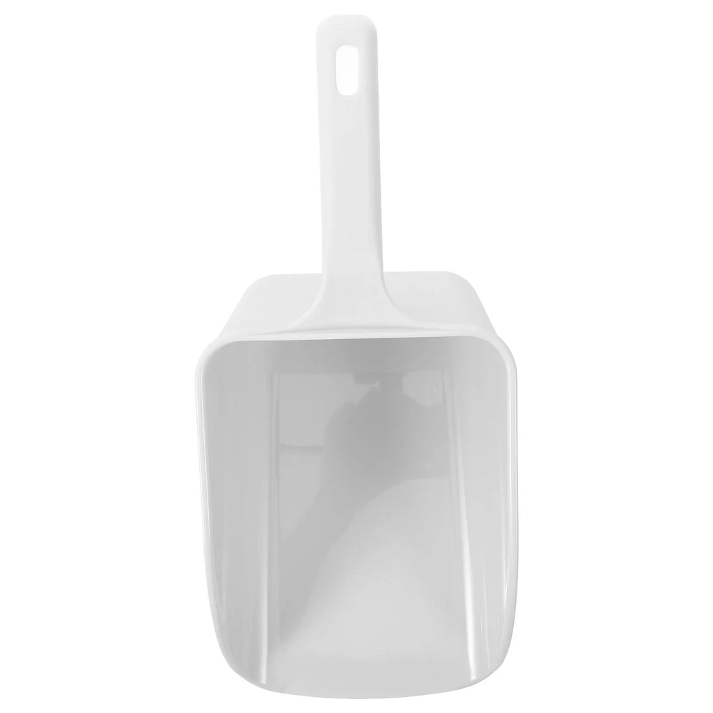 Ice Scoop Reusable Plastic Kitchen Shovel Smooth Grain Scoop For French Fries Rice Flour Serving Food Storage