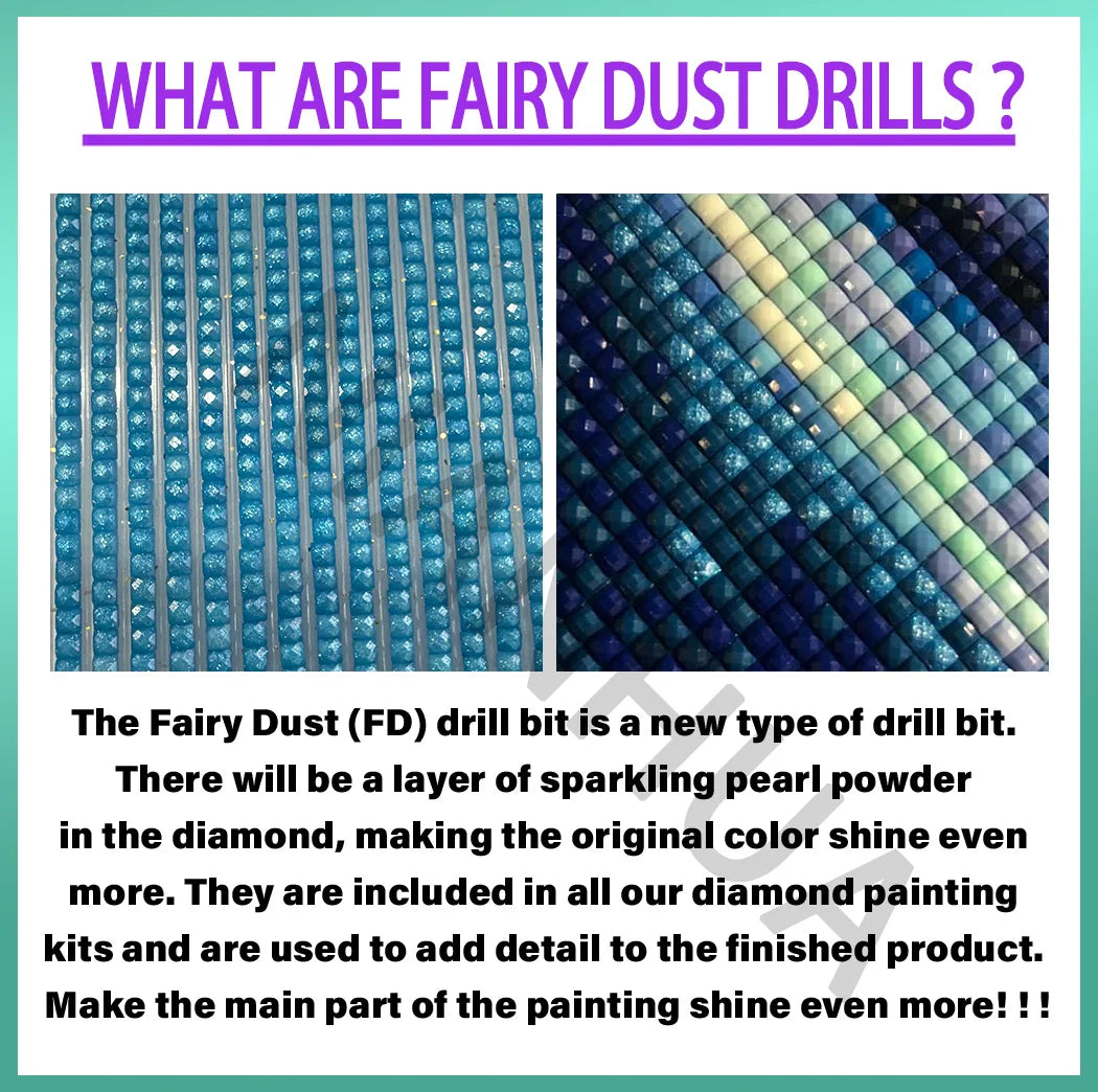 Fairy Dust AB Diy 5D Diamond Painting New Arrival 2024 Gold color Roses Full Mosaic Cross stitch Embroidery Flowers Home Decor