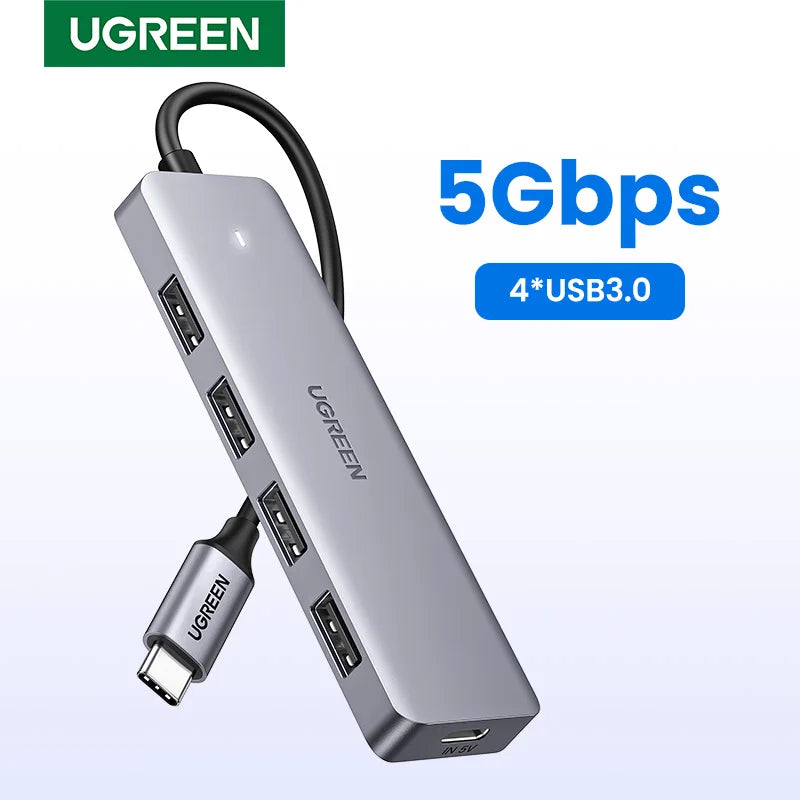 UGREEN USB C Hub 4 Ports USB Type C
