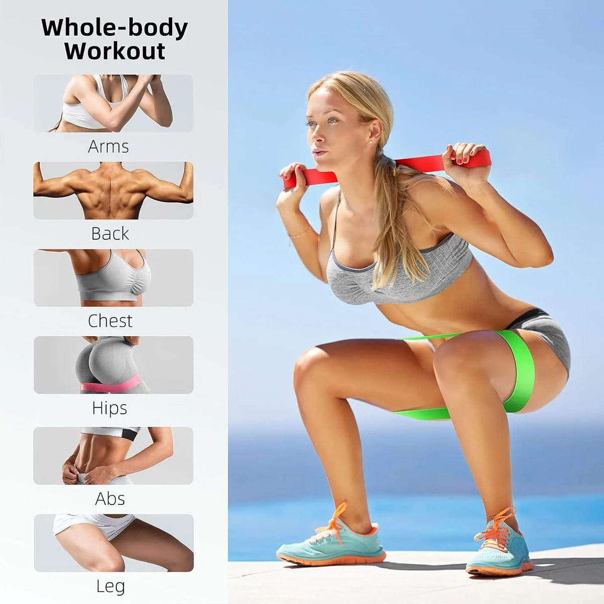 Resistance Bands.Elastic Band
