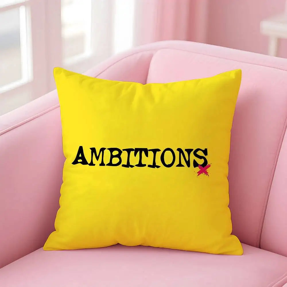 ONE OKBand O-ONE OK R-ROCK Ambitions Pillow Case pattern printing pillowcase living room sofa cushion cover bedroom room decor