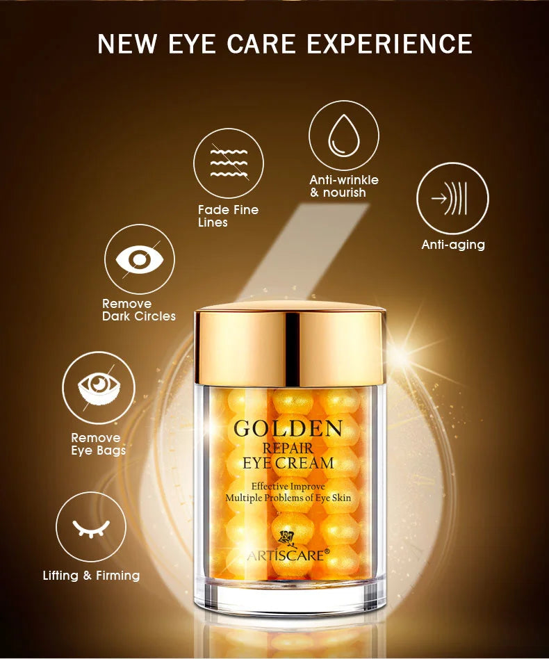 ARTISCARE 24K Gold Serum 3pcs/SET for Facial Care Eye Cream Moisturizing Face Essence Skin Care Products