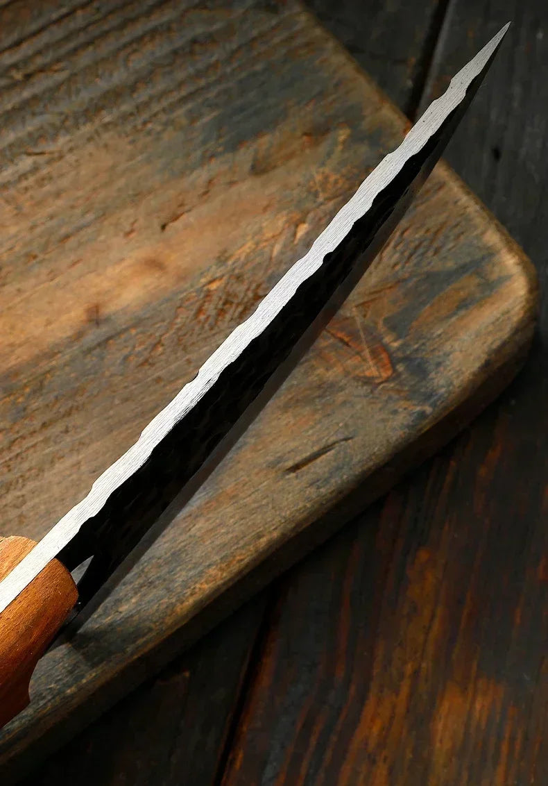 Kitchen Knife Handmade Forged Butcher Knife Boning Knives Meat Cleaver Vegetables Cutter Professional Household Chef Cook Knife