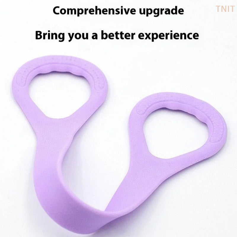 [J] 2Pcs 8-shaped Fitness Resistance Band Sports Workout Elastic