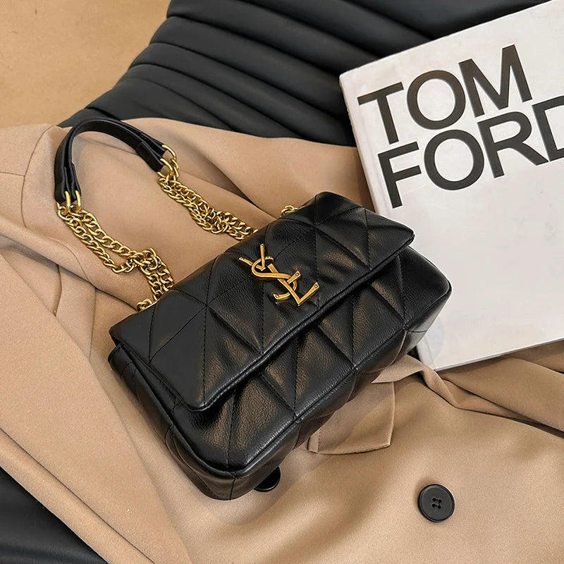 Women's Genuine Leather Mini Square Bag