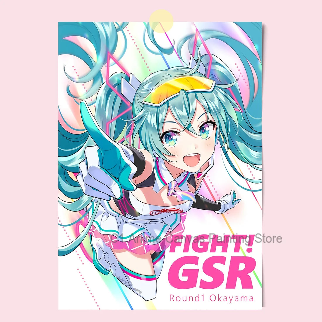 Hatsune Miku Anime Poster MIKU Magazine Bedroom Dormitory Studio Decorative Painting Photography Wallpaper DIY Gift