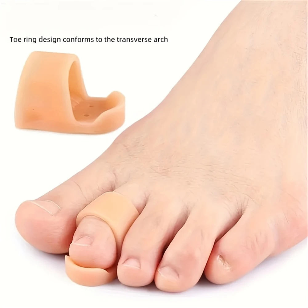 Toe Straightener Hammer Toe Corrector Overlapping Toe Protector Toe Separator Cushion Foot Orthotic Brace Toe Bend Orthotics