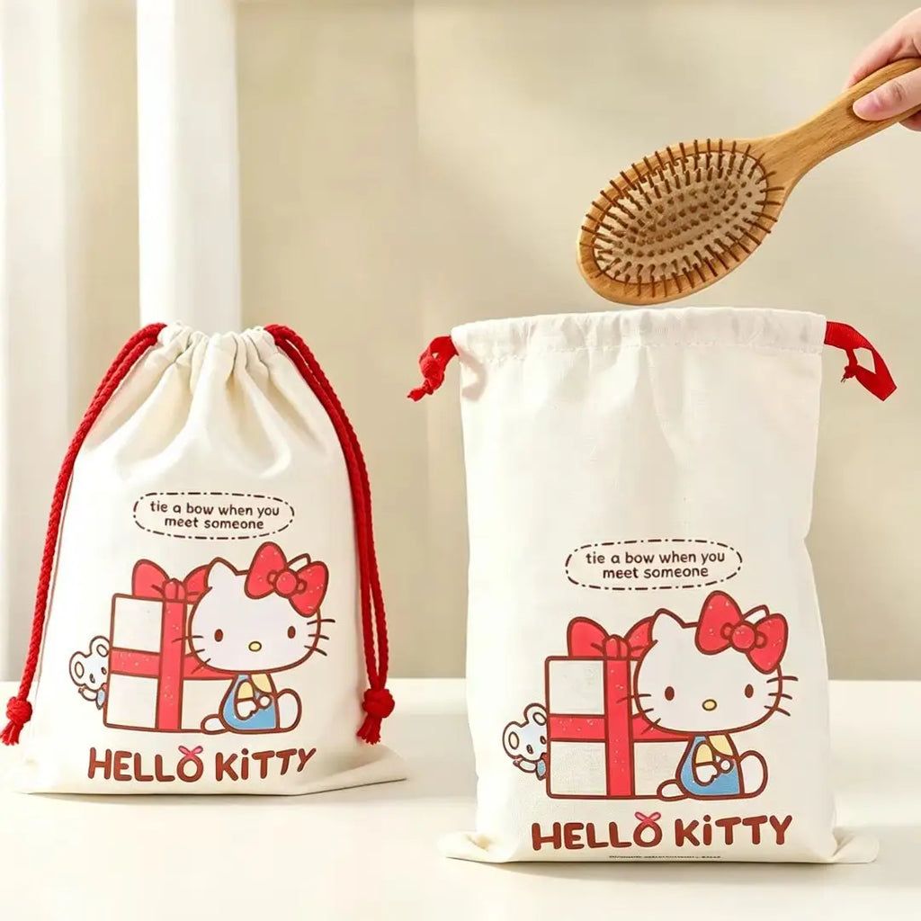 Sanrio Hello Kitty Bundle Pocket Travel Storage Bag Luggage