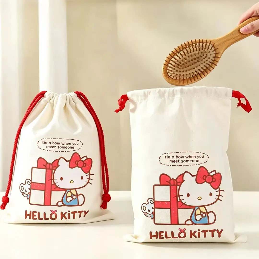 Sanrio Hello Kitty Bundle Pocket Travel Storage Bag Luggage