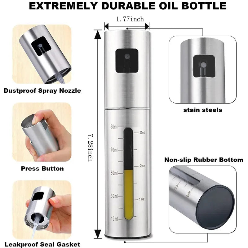 BBQ Baking Olive Oil Spray Bottle 304 Stainless Steel