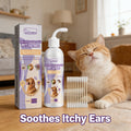 Pet Ear Cleaning Solution Removing Earwax Reducing Odors Prevent