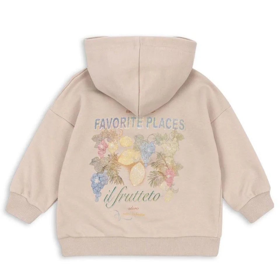 Kids Sweatshirt and Pant Set 2025 Autumn Heart Cherry Print Girls Dress Long Sleeve Boy Hooded Hoodies Pullover Casual Trousers