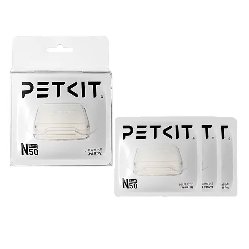 Pet Deodorant Cube N50 for PETKIT PURA MAX Cat Litter Box Automatic Shoveling Cat Supplies Persistent Use Fresh Clear Odor