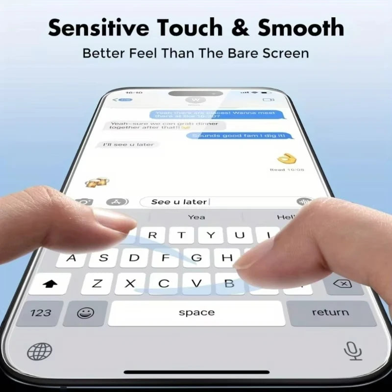 Dust Free Easy Installation HD Screen Protectors for Iphone
