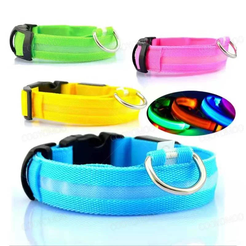3 Modes Dog Luminous Charge Collar Led Usb Cat