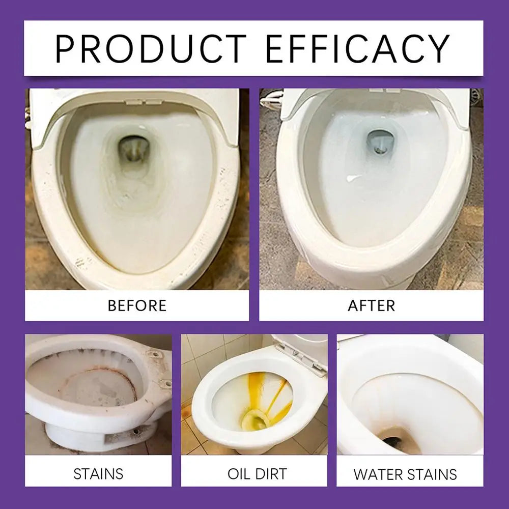  1/2/3/4/5/10pcs(Buy 6 Get 4 Free)Toilet Descaling Powder Effectively Remove Stubborn Urinary Scale Eliminate Odor Long Lasting